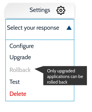 Configuration options